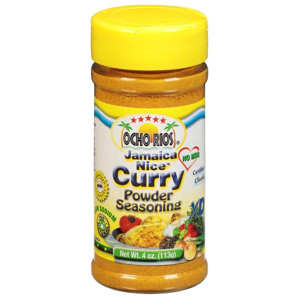 Ocho Rios Seasoning, Jamaica Nice Curry, Powder Publix Super Markets