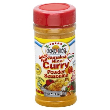 Ocho Rios Jamaica Nice Powder Seasoning, Curry, Spicy Hot