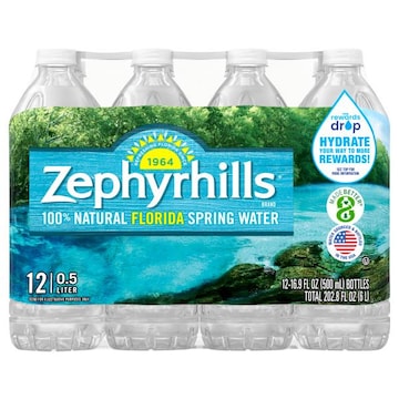 Zephyrhills 100% Natural Florida Spring Water