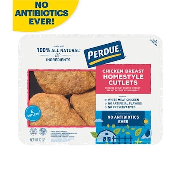 PERDUE® Chicken Breast Cutlets, Homestyle