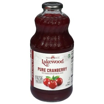 Lakewood Organic Premium Pure Cranberry Juice