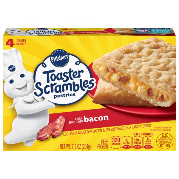 Pillsbury Toaster Scrambles Toaster Pastries, Pork Shoulder Bacon Publix Super Markets