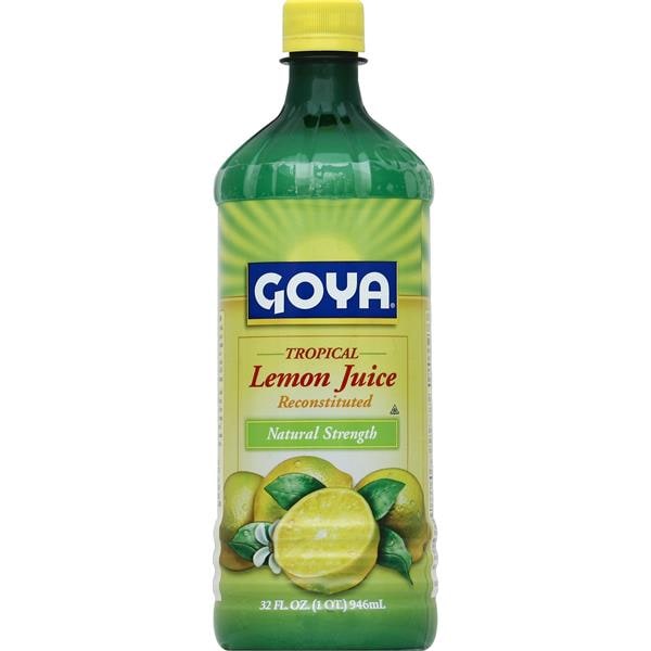 Goya Lemon Juice, Tropical, Natural Strength, Reconstituted