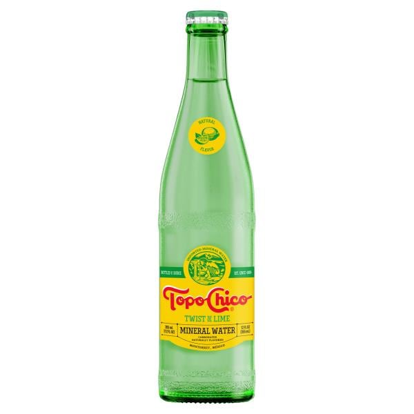 Topo Chico Mineral Water, Twist of Lime, Carbonated Publix Super Markets