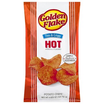 Golden Flake Potato Chips, Hot
