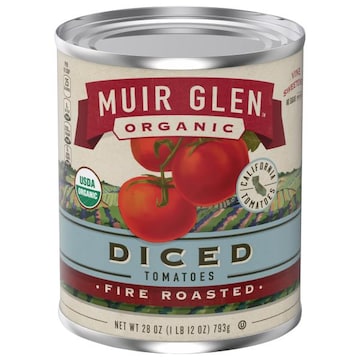 Muir Glen Organic Diced Fire Roasted Tomatoes