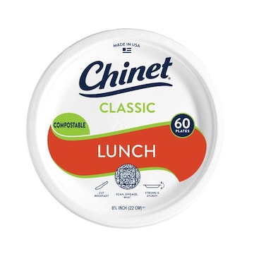 Chinet Chient Classic® Paper Lunch Plate 8 3/4in (60 Count)