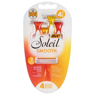 BiC Soleil Razors, 3 Blades Smooth