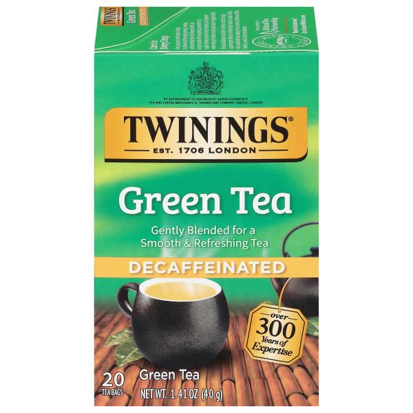 Twinings Green Tea, Decaffeinated, Tea Bags Publix Super Markets