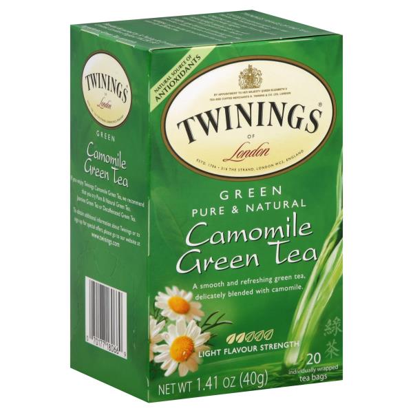 Twinings of London Green Tea Bags, Chamomile Publix Super Markets
