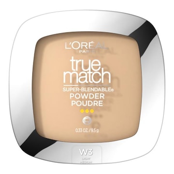 L'Oreal Paris True Match Super-Blendable Oil Free Makeup Powder W3 Light Medium