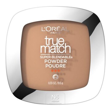 L'Oreal Paris True Match Super-Blendable Oil Free Makeup Powder N6 Medium