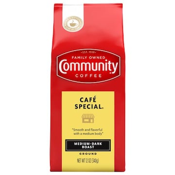 Community Coffee Coffee, Ground, Medium-Dark Roast, Cafe Special
