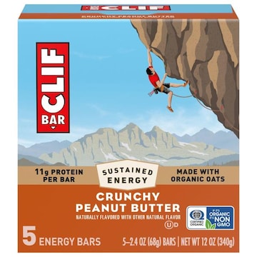 Clif Bar Crunchy Peanut Butter Energy Bars