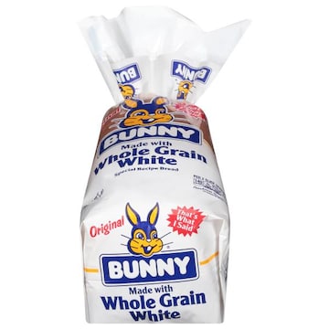 Bunny Bread, Whole Grain, White, Original