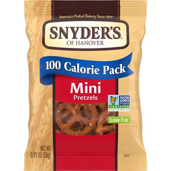 Snyder's of Hanover® Mini Pretzels 100 Calorie Packs Publix Super Markets