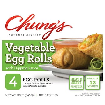 Chung's Egg Rolls, Vegetable