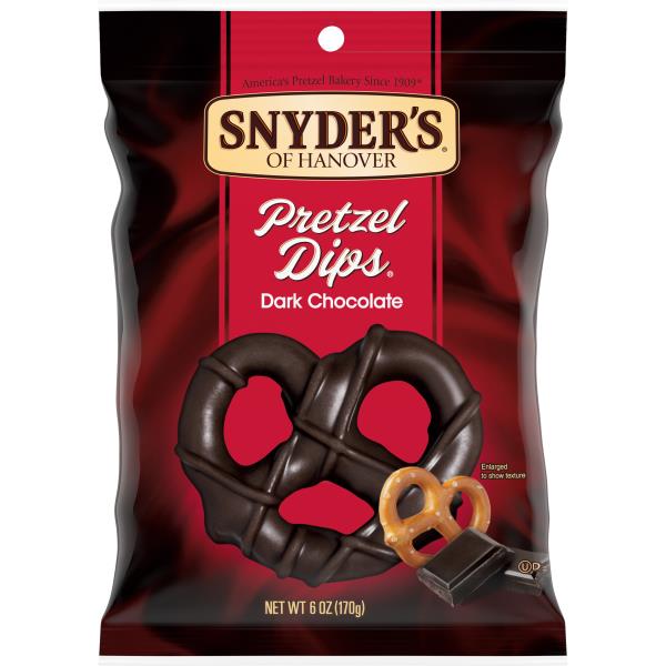 Snyder's of Hanover® Dark Chocolate Covered Pretzels Publix Super Markets