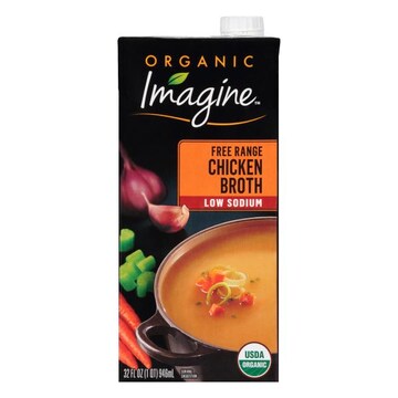 Imagine Organic Organic Low Sodium Free Range Chicken Broth