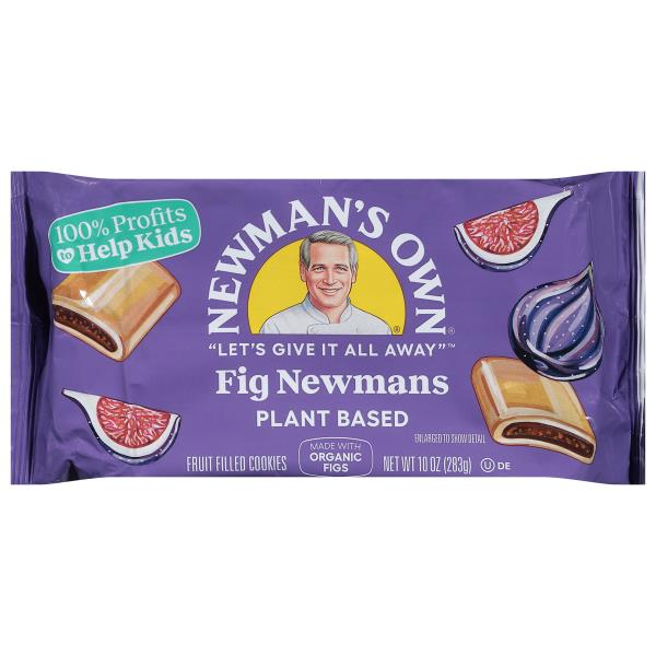 Newman's Own Fig Newmans Cookies, Fruit Filled, Plant Based Publix