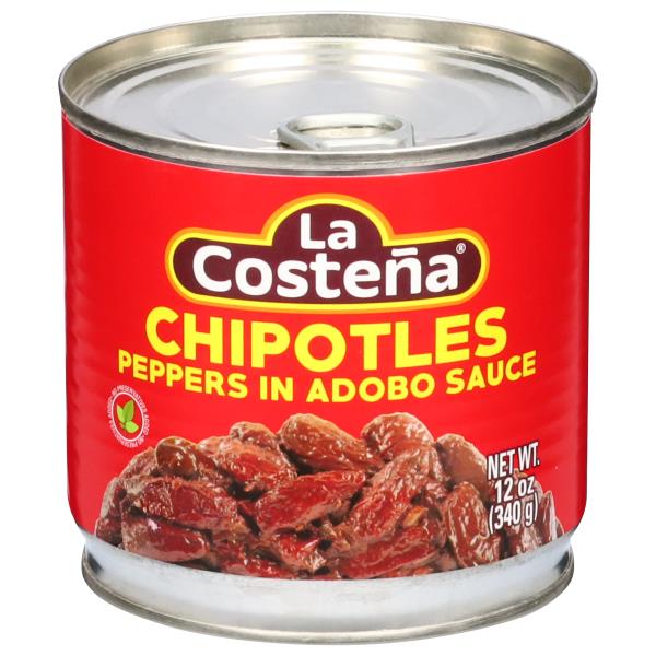La Costena Peppers, in Adobo Sauce, Chipotles Publix Super Markets