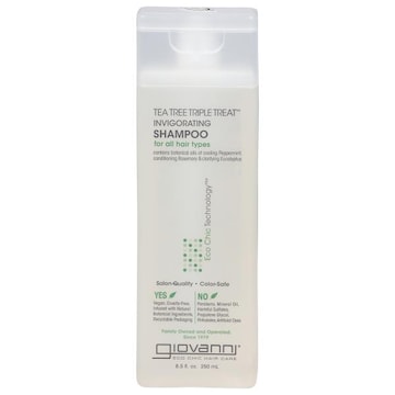 Giovanni Tea Tree Triple Treat Shampoo, Invigorating