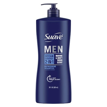Suave Professionals Shampoo + Conditioner, 2-in-1, Men, Ocean Charge