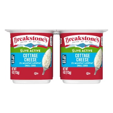 Breakstone's Cottage Cheese,  Lowfat, 2% Milkfat, Small Curd