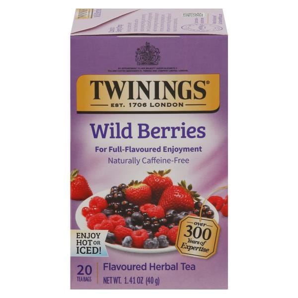 Twinings Herbal Tea, Wild Berries, Tea Bags Publix Super Markets