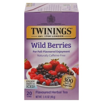Twinings Herbal Tea, Wild Berries, Tea Bags