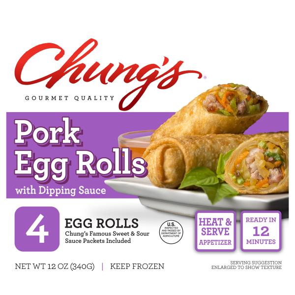 Chung's Egg Rolls, Pork Publix Super Markets