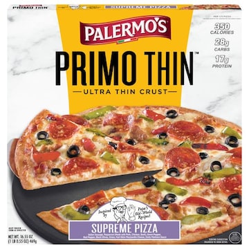 Palermo's Primo Thin Pizza, Supreme, Ultra Thin Crust