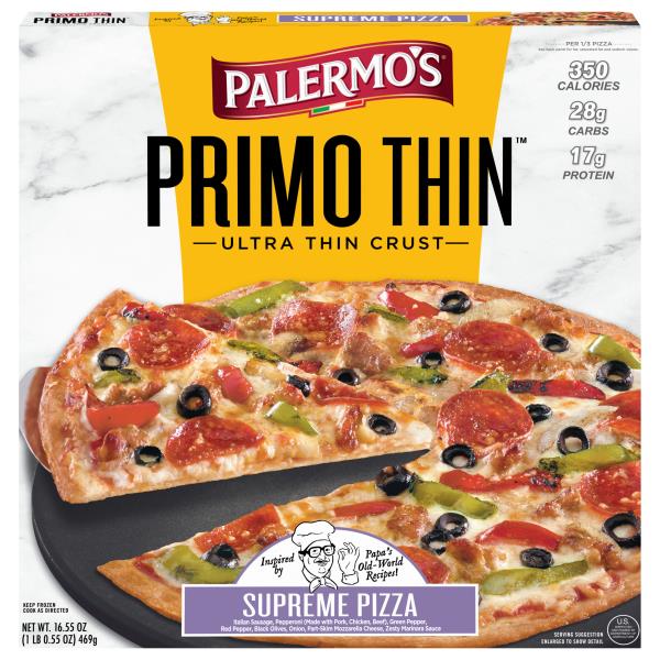 Palermo s Primo Thin Pizza Supreme Ultra Thin Crust Publix Super Markets