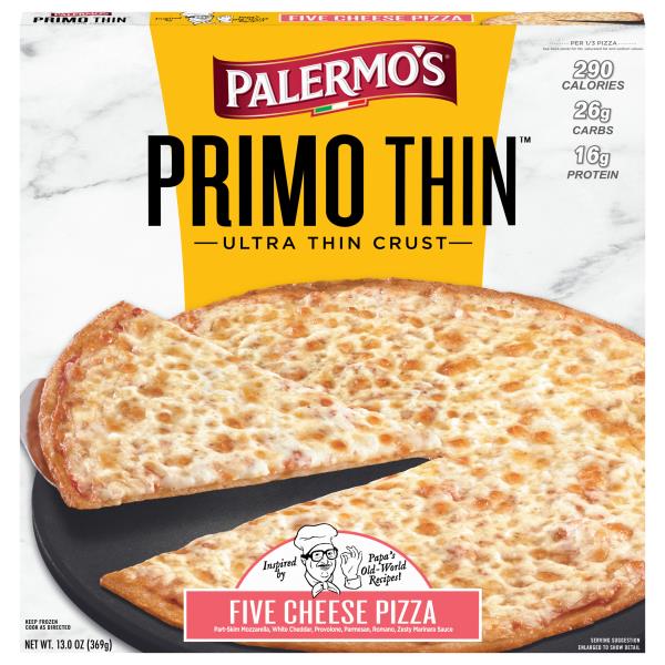 Palermo's Primo Thin Pizza, Five Cheese, Ultra Thin Crust Publix