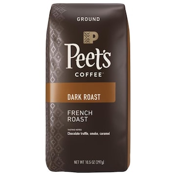 Peet's Coffee & Tea French Roast Dark Roast Ground Coffee - 10.5oz Bag