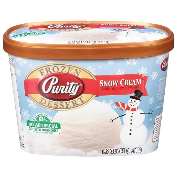 Purity Frozen Dessert, Snow Cream 