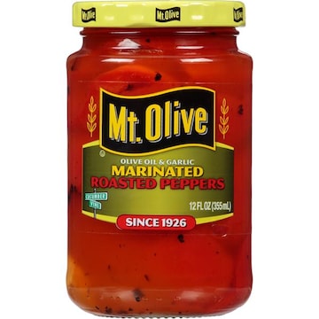 Mt. Olive Olive Oil & Garlic Marinated Roasted Peppers