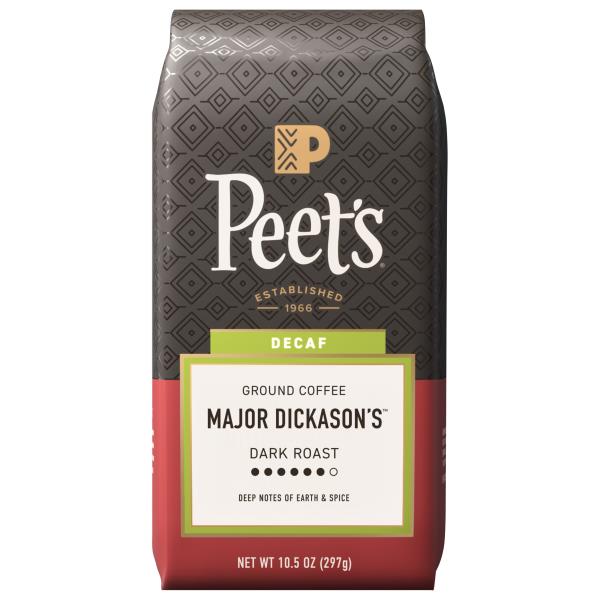 Peet's Coffee & Tea Decaffeinated Major Dickason's Blend Dark