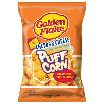Golden Flake Puff Corn, Cheddar Cheese