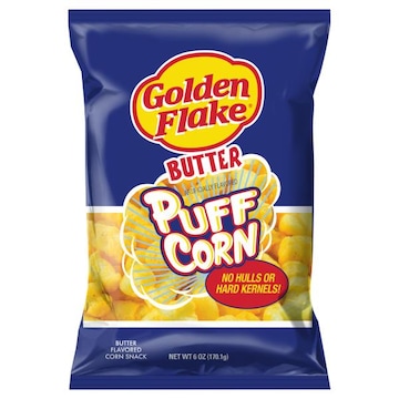Golden Flake Puffcorn, Butter Flavor