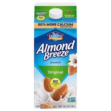 Blue Diamond Almonds Almond Breeze Dairy-Free Original Almondmilk
