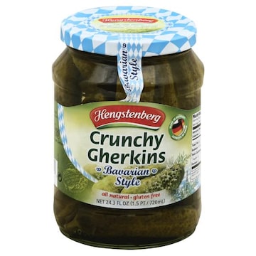 Hengstenberg Gherkins, Crunchy, Bavarian Style
