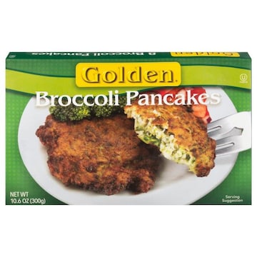 Golden Broccoli Pancakes