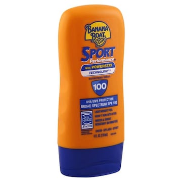 Banana Boat Sport Performance Sunscreen, Lotion, Broad Spectrum SPF 100