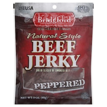 Bridgford Beef Jerky, Peppered