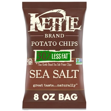 Kettle Brand® Less Fat Sea Salt Kettle Potato Chips