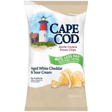 Cape Cod® Less Fat White Cheddar & Sour Cream Chips