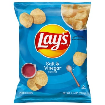 Lay's Potato Chips, Salt & Vinegar Flavored