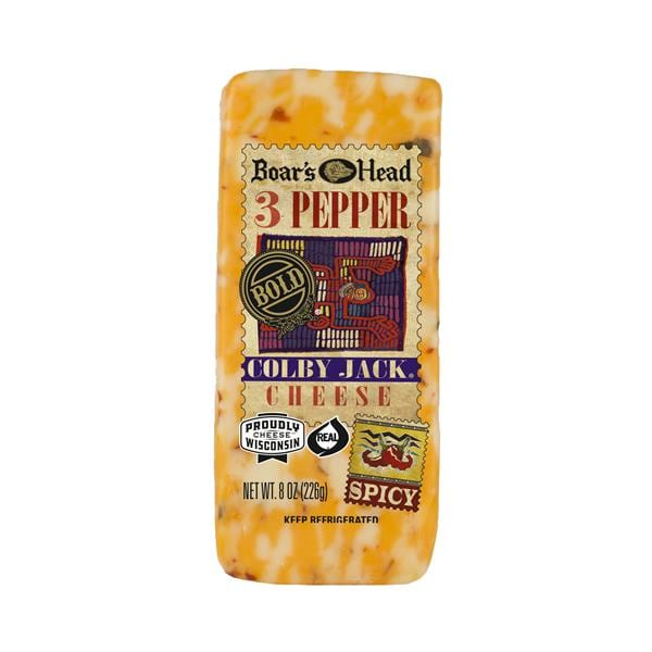 Boar's Head 3 Pepper Colby Jack Cheese | Publix Super Markets