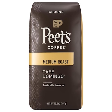 Peet's Coffee & Tea Café Domingo, Medium Roast Ground Coffee - 10.5oz Bag